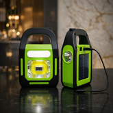 **Solar 3-in-1 Emergency Light – LED Torch & Power Bank**