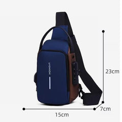 **Anti-Theft Crossbody Bag with Password Lock and ****Travel & Daily Use**
