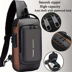 **Anti-Theft Crossbody Bag with Password Lock and ****Travel & Daily Use**