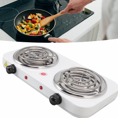 Double Electric Stove | Dual Hot Plate Cooker | Twin Coil Electric Cooking Stove