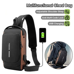 **Anti-Theft Crossbody Bag with Password Lock and ****Travel & Daily Use**