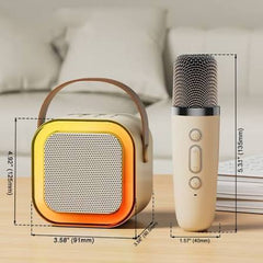K12 Portable Bluetooth Karaoke Speaker with mic