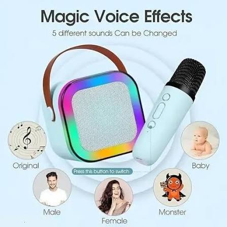 K12 Portable Bluetooth Karaoke Speaker with mic