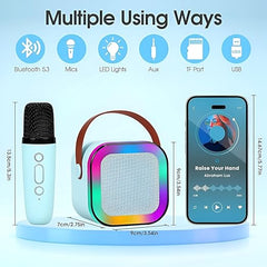 K12 Portable Bluetooth Karaoke Speaker with mic